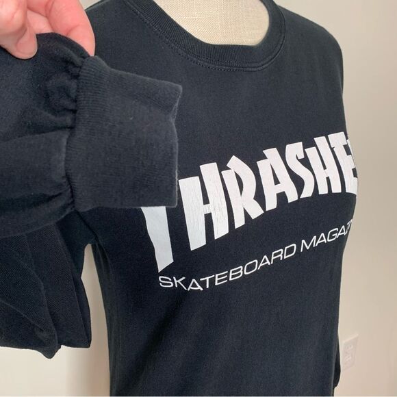 Thrasher Skateboard Magazine Long Sleeve Tee Shirt Small - Picture 4 of 9